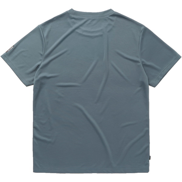 2026 Mystic Mens Tactic Short Sleeve Loosefit Quickdry Top 35001.250221 - Tidal Blue